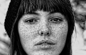 My Freckle Faced Portraits were pulished by B-Authentique Magazine