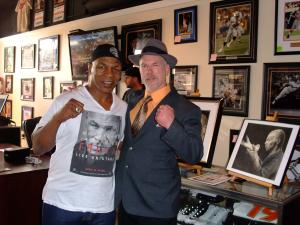 Mike Tyson Appearance And Local Artist